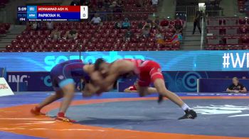 70 kg Final 3-5 - Hossein Mohammad Aghaei, Iran vs Hayk Papikyan, Armenia