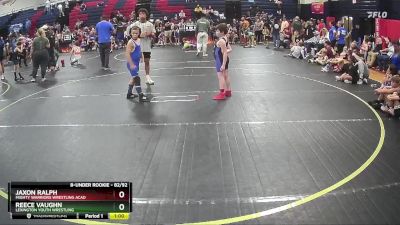 82/92 Round 3 - Reece Vaughn, Lexington Youth Wrestling vs Jaxon Ralph, Mighty Warriors Wrestling Acad