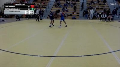 133 lbs Quarterfinal - Che Jenkins, Iowa Central Community College vs Esteban Delgado, Harper CC