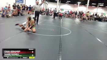 88 lbs Round 1 - Tanner Maxwell, Headhunters (duals This Event Rampage) vs Yohan Hernandez, Colosseum Wrestling