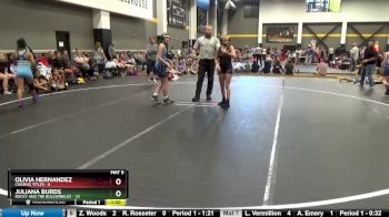 100 lbs Round 1 (4 Team) - Olivia Hernandez, Chasing Titles vs Juliana Burds, Rocky And The Bullwinkles