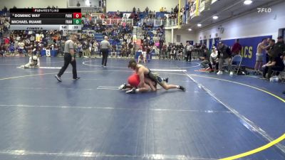 152 lbs Consy 6 - Dominic Way, Parkersburg-WV vs Michael Ruane, Franklin Regional