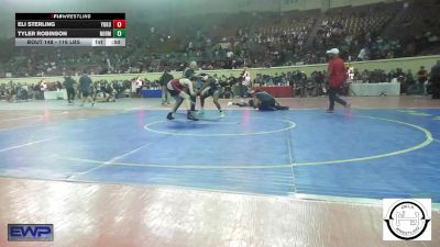 118 lbs Consi Of 32 #1 - Eli Sterling, Yukon vs Tyler Robinson, Norman Jr High