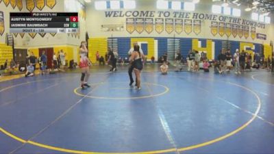135 lbs Cons. Round 3 - Austyn Montgomery, Viera Hammers vs Jasmine Baumbach, Daughters Of Zion
