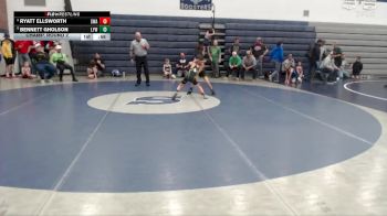 70 lbs Champ. Round 2 - Bennett Gholson, Lions Youth Wrestling vs Ryatt Ellsworth, Sublime Wrestling Academy