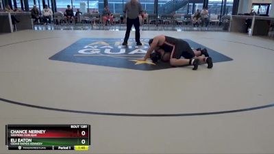 JV-25 lbs Round 4 - Eli Eaton, Cedar Rapids Kennedy vs Chance Nerney, Western Dubuque