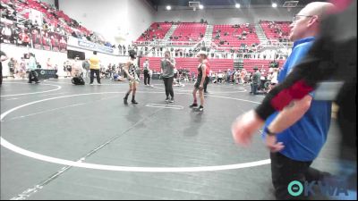 61 lbs Rr Rnd 3 - Tanner Reynolds, Little Axe Takedown Club vs Maxwell Roy, Standfast