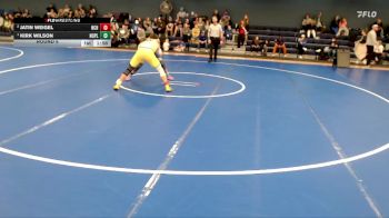 144 lbs Round 6 - Kirk Wilson, North Platte vs Jatin Weigel, Norton Community HS