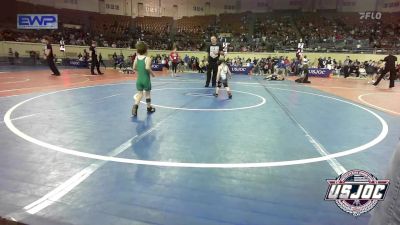 37 lbs Round Of 16 - EmberLee Wall, Randall Youth Wrestling Club vs Paxton Leece, L-Town Titans