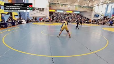 190 lbs Cons. Round 3 - Jose Washington, McKean H S vs Luke Arnold-Decyk, Cape Henlopen H S