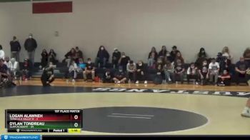 182 lbs Finals (2 Team) - Dylan Tondreau, SLAM Academy vs Logan Alawneh, TEMECULA VALLEY B