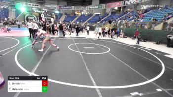 130 lbs Rr Rnd 1 - Grayson Zemski, Sheidan WC vs Dezmond Melendez, Duran Elite