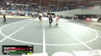 5A-145 lbs Quarterfinal - Benito Roman, Woodburn vs William Wass, Ashland