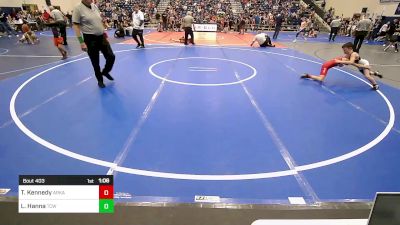 68 lbs Quarterfinal - Ty Kennedy, Arkansas Warthawgs vs Logan Hanna, Team Conquer Wrestling