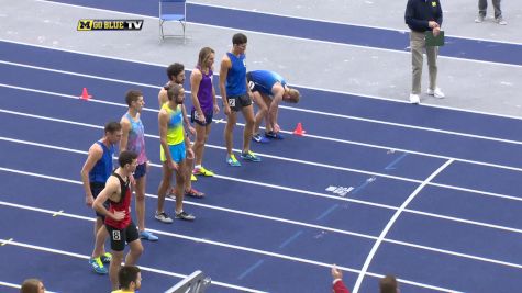 2018 Wolverine Invitational Men’s Mile - Nick Willis 1st Sub-4 On New Track