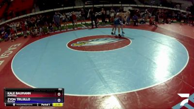 160 lbs 3rd Place Match - Kale Baumann, Montana vs Zyon Trujillo, Nevada