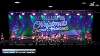 Woodlands Elite - OR - Majors [2025 L4 Junior - Medium Day 2] 2025 Spirit Celebration Christmas Grand Nationals