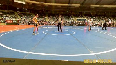 76 lbs Round Of 32 - Luca Pavia, Monster Garage vs Zane Gustafson, Florida Scorpions