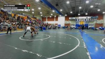 150 lbs Champ. Round 2 - Channing Skaggs, Gahr vs Dylan DeVries, La Mirada