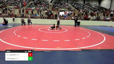 90 lbs Consi Of 8 #1 - Lat Laturell, Georgia vs Raymond Crouso, Georgia