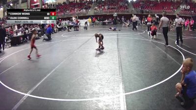 45 lbs Cons. Round 4 - Connor Wong, Nebraska Boyz vs Olen Correll, Midwest Destroyers Wrestling Club