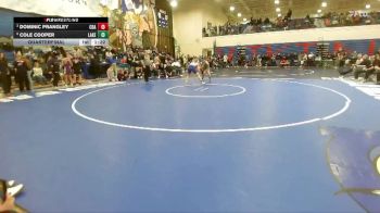 144 lbs Quarterfinal - Dominic Prangley, Coeur D Alene vs Cole Cooper, Lakeland