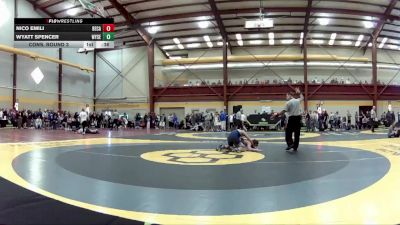 120 lbs Cons. Round 3 - Nico Emili, Bethlehem Catholic vs Wyatt Spencer, Wyoming Seminary (PA)