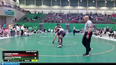 285 lbs Round 1 (16 Team) - Unitas Baltimore, Brookwood vs Cooper Pedro, Hillgrove