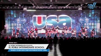 El Roble Intermediate School - El Roble Intermediate School [2025 Jr. High Show Cheer Non-Tumbling Novice - Large Day 3] 2025 USA Spirit Natl's/Collegiate Champs/Jr. Natl's