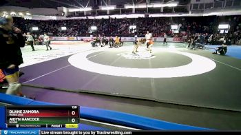 120 lbs Champ. Round 2 - Duane Zamora, Moses Lake vs Aidyn Hancock, Blaine