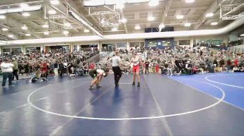 190 lbs Cons. Round 5 - Preston Graver, Spanish Fork vs Bryan Freemam, South Summit