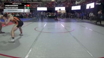 182 lbs Quarterfinal - William Kirkland, Glasgow Wrestling Club vs Ayden Bohannon, Coyote Wrestling Club
