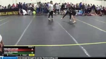 Junior II 108 lbs Round 3 - Walker Gaither, Crest Brazilian Jiu Jitsu vs Max Zeuschner, Dosher Fitness