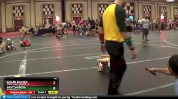 43 lbs Round 3 (4 Team) - Paxton Rosa, Kings Krew vs Logan Galvez, Steel Valley Vouger