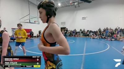 97 lbs Quarterfinal - Finn Stalick, Sheridan Wrestling Club vs Brecon Himle, Douglas WC