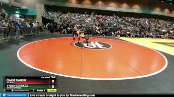 120 lbs Cons. Round 5 - Tyden Schultz, Spanish Springs vs Chase Manski, Folsom