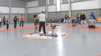63 lbs Champ. Rd Of 32 - Roman Carter, Mat Demon Wrestling Club vs Gage Chapman, Mt Spokane Wrestling Club