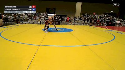 157 lbs Cons. Rd Of 16 - Collin Gates, Liberty Warriors vs Brice Lozinsky, Lost City Wrestling Club
