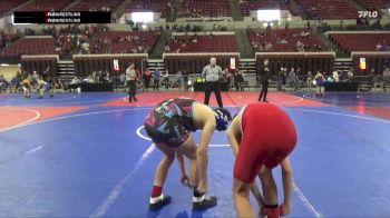 130 lbs Cons. Round 1 - Kade Farnsworth, Moorcroft K-8 vs Gabe Bassett, Mizfitz