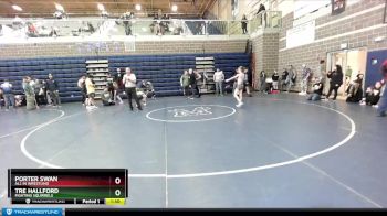 94 lbs Round 5 - Tre Hallford, Fighting Squirrels vs Porter Swan, All In Wrestling
