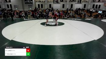 215 lbs Consi Of 4 - Adam Loebl, Sharon vs TJ Wyman, Norwood