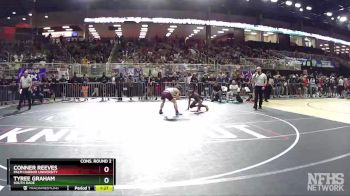 3A 132 lbs Cons. Round 2 - Conner Reeves, Palm Harbor University vs Tyree Graham, South Dade