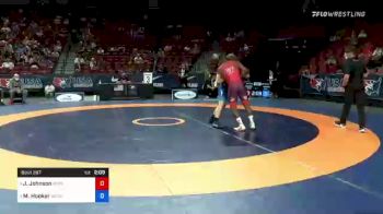 72 kg 3rd Place - Jamel Johnson, Marines vs Michael Hooker, Army (WCAP)