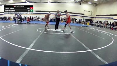 141 lbs Champ. Round 1 - Chris Rider, Ohio Wesleyan University vs Ke`daiz Dean, University Of Olivet