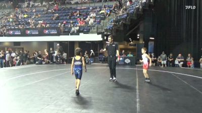 56 lbs Quarters - Demid Cheltsov, Savage House Wrestling Club vs Makyis Williams, Lake Superior Ojibwe Wrestling Club