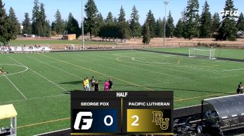 Replay: George Fox vs Pacific Lutheran | Sep 20 @ 3 PM