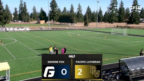 Replay: George Fox vs Pacific Lutheran | Sep 20 @ 3 PM