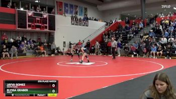 105 lbs 5th Place Match - Jayva Gomez, South Tama vs Elyssa Graber, WACO