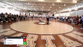 141 lbs Final - Hunter Mason, Virginia Tech vs Jayden Scott, North Carolina