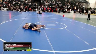 133 lbs Cons. Round 2 - Tyler Flynn, Concordia (Neb.) vs Zachary Esses, Colorado State University Wrestling Club